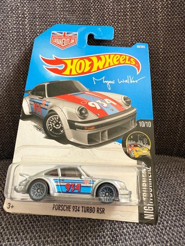 Hot Wheels Porsche 934 Turbo RSR Nightburnerz #10/10 G62