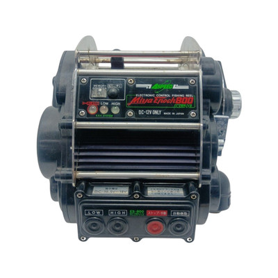 Miya Epoch Electric Reel 800 Deluxe, Condition C, Reel only. So