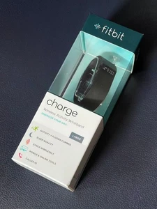 Nouveau Fitbit FB404BKL Charger sans fil Activité Bracelet Taille L Boîte scellée