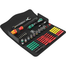 Wera Kraftform Kompakt W 1 Wartung Werkzeug-Set 35-teilig Wartungs-Set Schraubwe