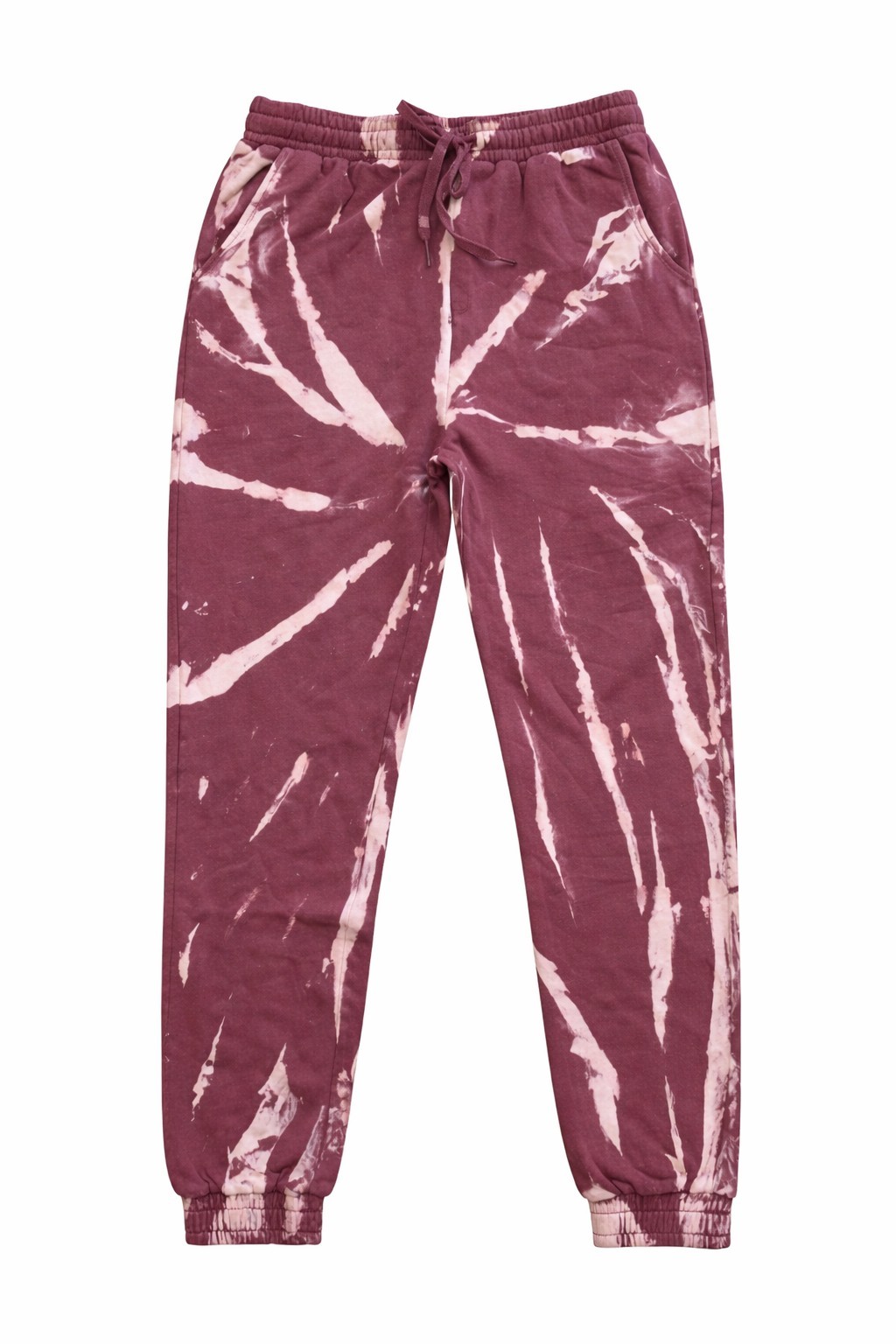 Pantalones deportivos 525 America x Revolve Berry Tie Dye medianos nuevos con etiquetas