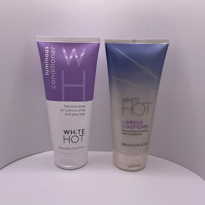 White Hot Luminous Conditioner Flex & Shine For White & Grey Hair ~ Bundle of 2