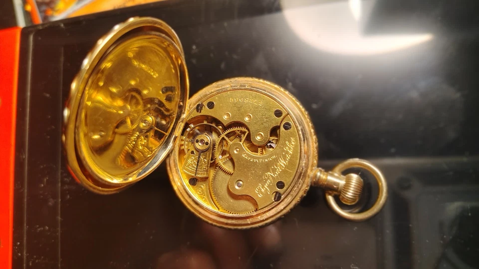 Reloj Bolsillo Elgin Modelo 7 Grado 291, 17j, 16s, 1920, Funcional Foto 3 de 4