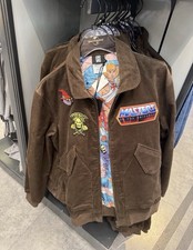 Universal Studios UNIVRS Masters Of The Universe Brown Jacket NWT XL