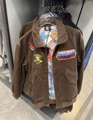 Universal Studios UNIVRS Masters Of The Universe Brown Jacket NWT 2XL