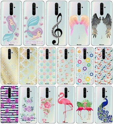 WEICHE TRANSPARENTE TPU-HÜLLE FÜR XIAOMI REDMI NOTE 8 PRO FANTAS. U8