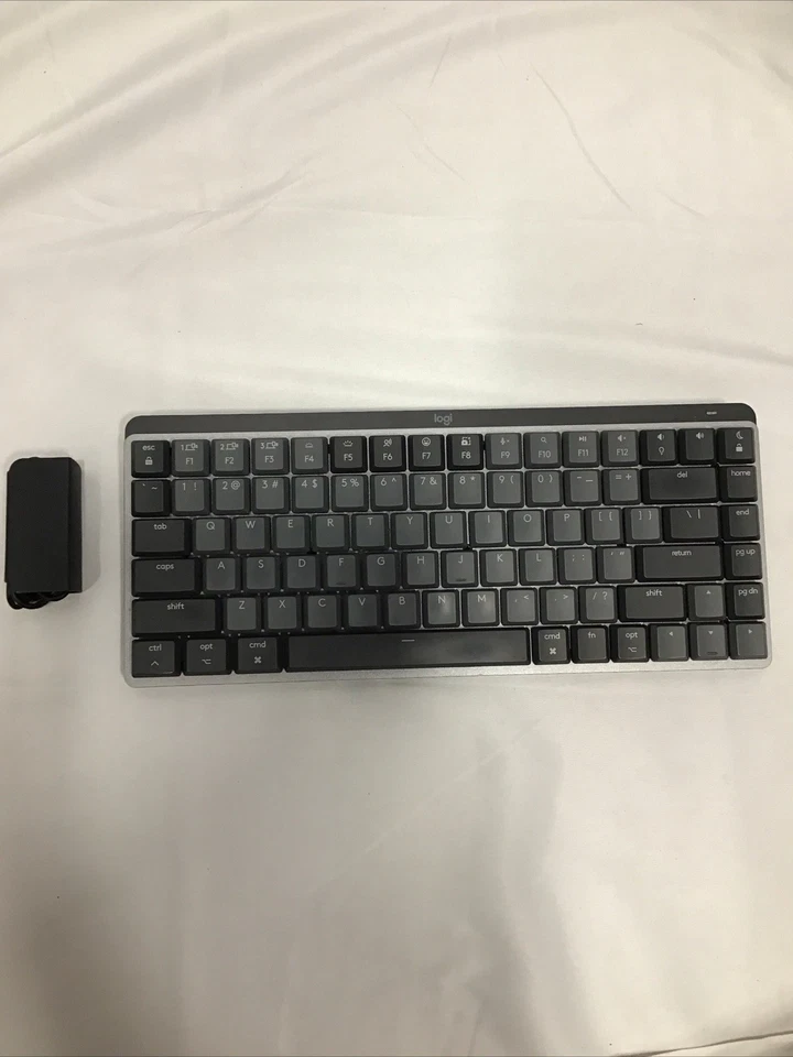 Logitech MX Mechanical Mini Bluetooth Wireless Keyboard for mac - Space Grey - Image 3 of 4