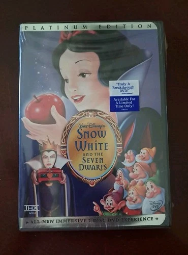 Disney Snow White DVD Platinum Edition New Sealed