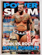 Power Slam Magazine 216 CM PUNK (2013) W/ POSTER WWE WWF Wrestling Powerslam Mag