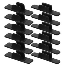 24 Pcs Presentation Board Adhesive Pen Clip Holder for Clipboard Whiteboard