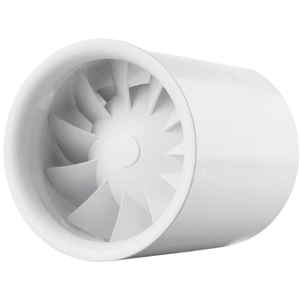 SIKU In-line Extractor Fan 230V 75/100 m³/h Stylish Ventilation