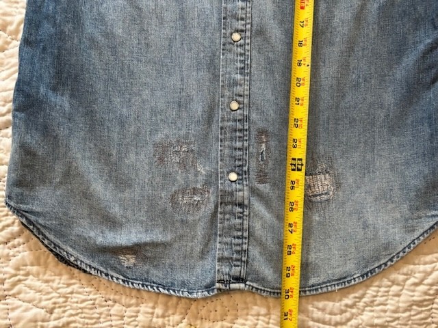 Ralph Lauren Polo Denim Patchwork Distressed  Spo… - image 8