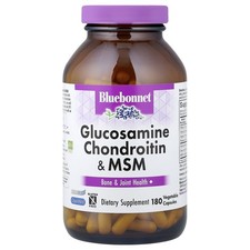 Glucosamine Chondroitin  MSM, 180 Vegetable Capsules