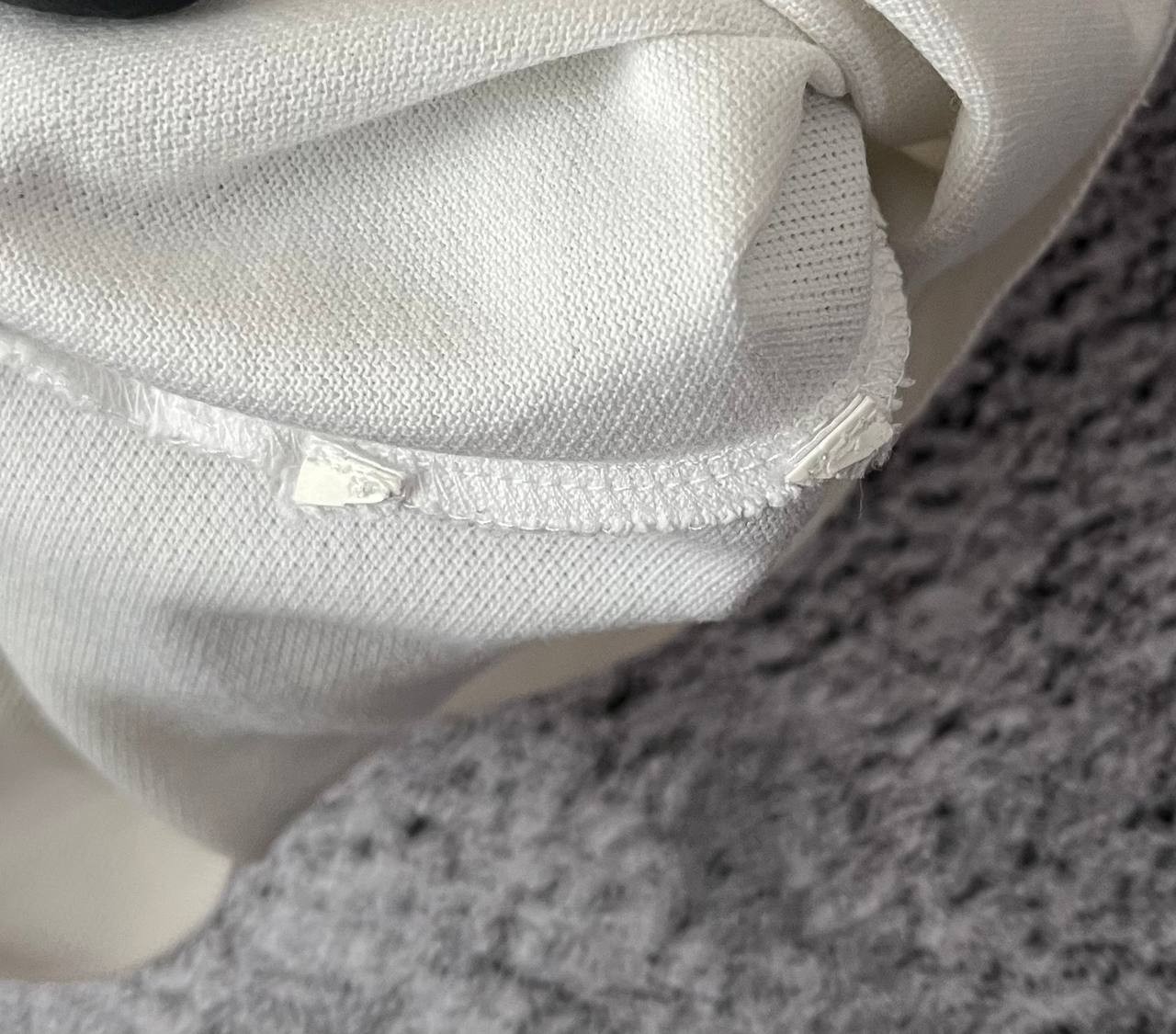 Prada Polo Shirt White Red Logo Trim Men Size S Classic Short Sleeve thumbnail 17