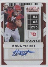 2020 Contenders Draft Picks College Bowl Ticket 79/99 Adam Trautman Auto 3c2