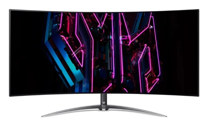 Acer 113cm 44.5W 1:9 ZeroFrame Curved 800R OLED 40Hz FreeSync