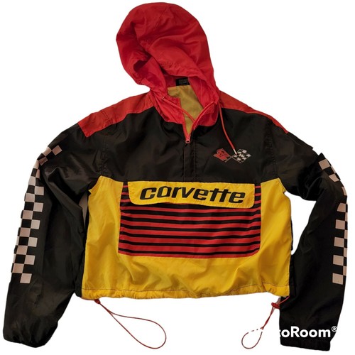 Jacket Windbreaker Hoodie- Large 