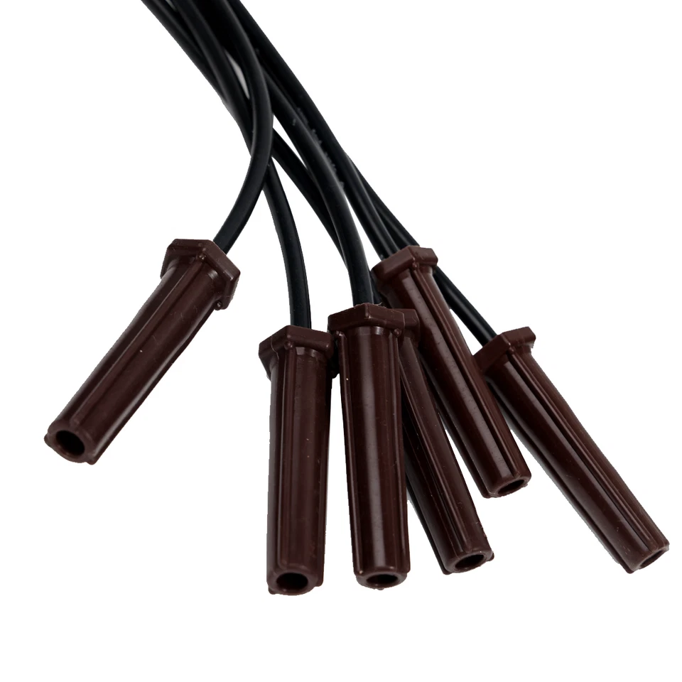 6X Spark Plug + 6X Wire For Chevy Buick GMC Pontiac Saturn 3.4 3.5 3.9 4.3 UF434 Foto 3 de 4