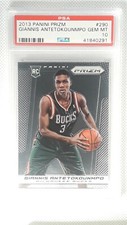 2013-14 Panini Prizm Giannis Antetokounmpo #290 PSA 10 Rookie Bucks GEM MINT NBA
