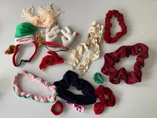 Christmas Holiday Dog Accessories Bundle For Small dogs