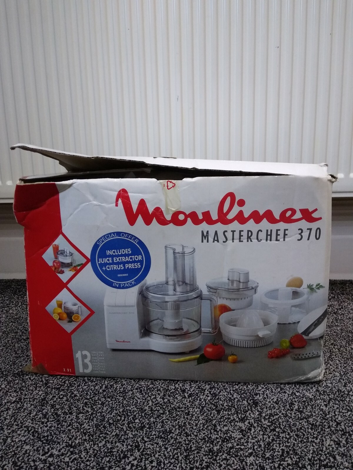 .Moulinex MasterChef 370 Food Processor.. eBay