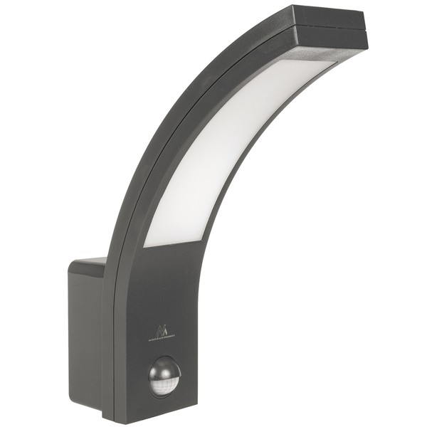 Maclean MCE244 G Lámpara LED con sensor de movimiento infrarrojo 750lm 10W IP54