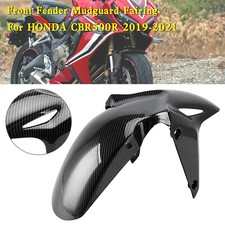 Front Fender Mud Guard Hugger Cowling Fairing For HONDA CBR500R 2019-2022 Carbon