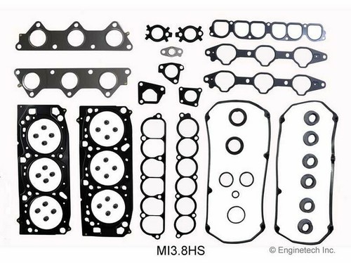 Fits 03 04 05 06 Mitsubishi Montero 3.8L SOHC V6 24V - RE-RING KIT + MAIN BRGS - Picture 3 of 7