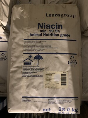 Niacin Packed In 55 Pound Bags