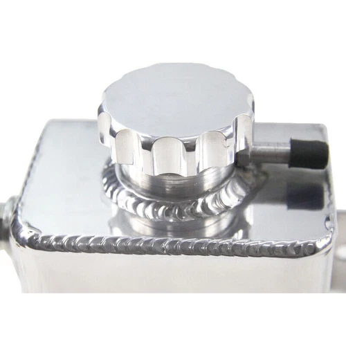 1235ml,Aluminum Overflow Tank Bottle Coolant Expansion Catch Can Tank Billet Cap - Picture 6 of 10