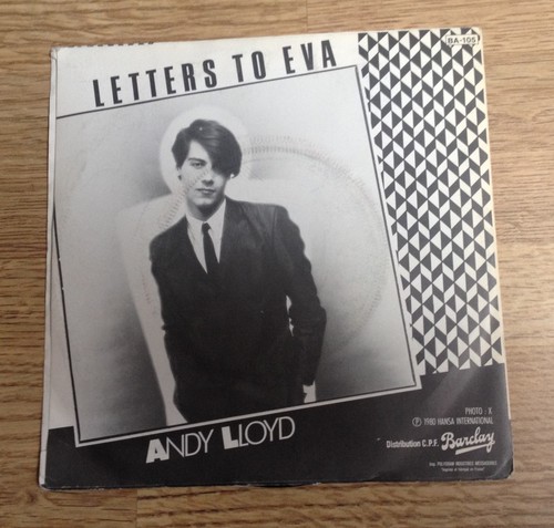 French 7" Andy Lloyd Living in America pop new wave 1980 VG+/EXC+ - Picture 2 of 2