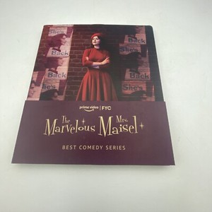 MARVELOUS MRS. MAISEL -SEASON 4 FYC Complete SEASON 3 dvd set BOOKLET & POSTER