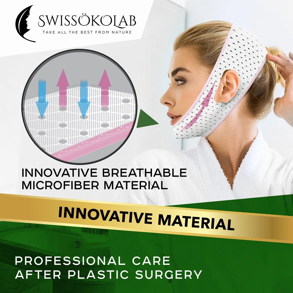 Маска V Line Mask Chin Up Patch двойной подбородок уменьшитель подбородок маска V Up лифтинг-лента для лица - Изображение 3 из 4