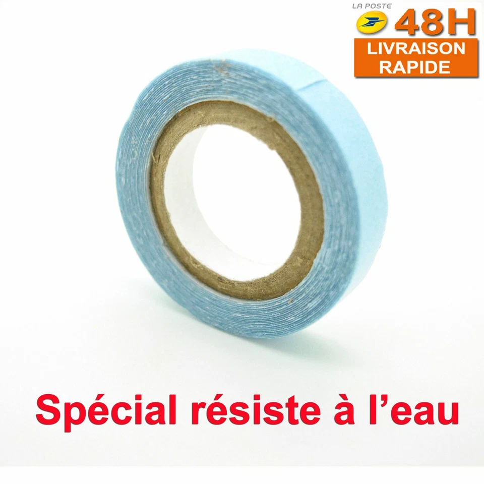 ROULEAU TAPE BANDES ADHESIVES AUTOCOLLANTES EXTENSIONS CHEVEUX RESISTE A L'EAU