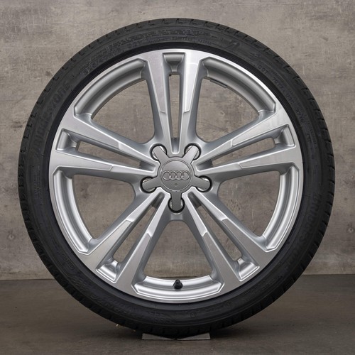 Llantas Audi A3 S3 18 pulgadas 8V Sportback llantas de verano 8V0601025BL plata - Imagen 5 de 5