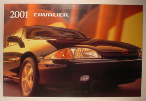 2001 Chevrolet Cavalier Dealership Showroom Poster / Sign - Original