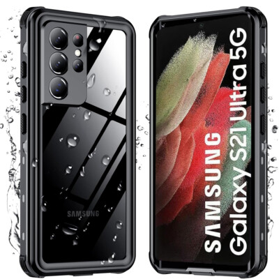 Waterproof Case For Samsung Galaxy S21 Ultra/S20+ Plus Note20 Shockproof Cover