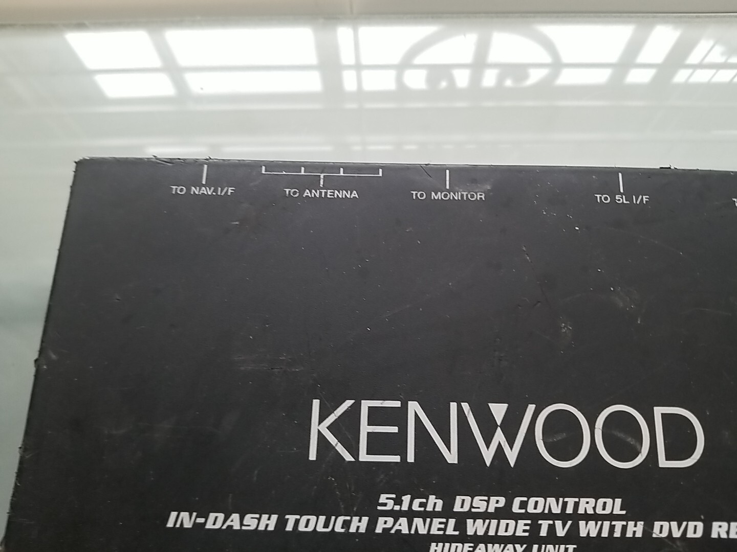 Kenwood KVT-911DVD Hide Away 5.1ch Receiver Unit Brain Control Box Module TESTED