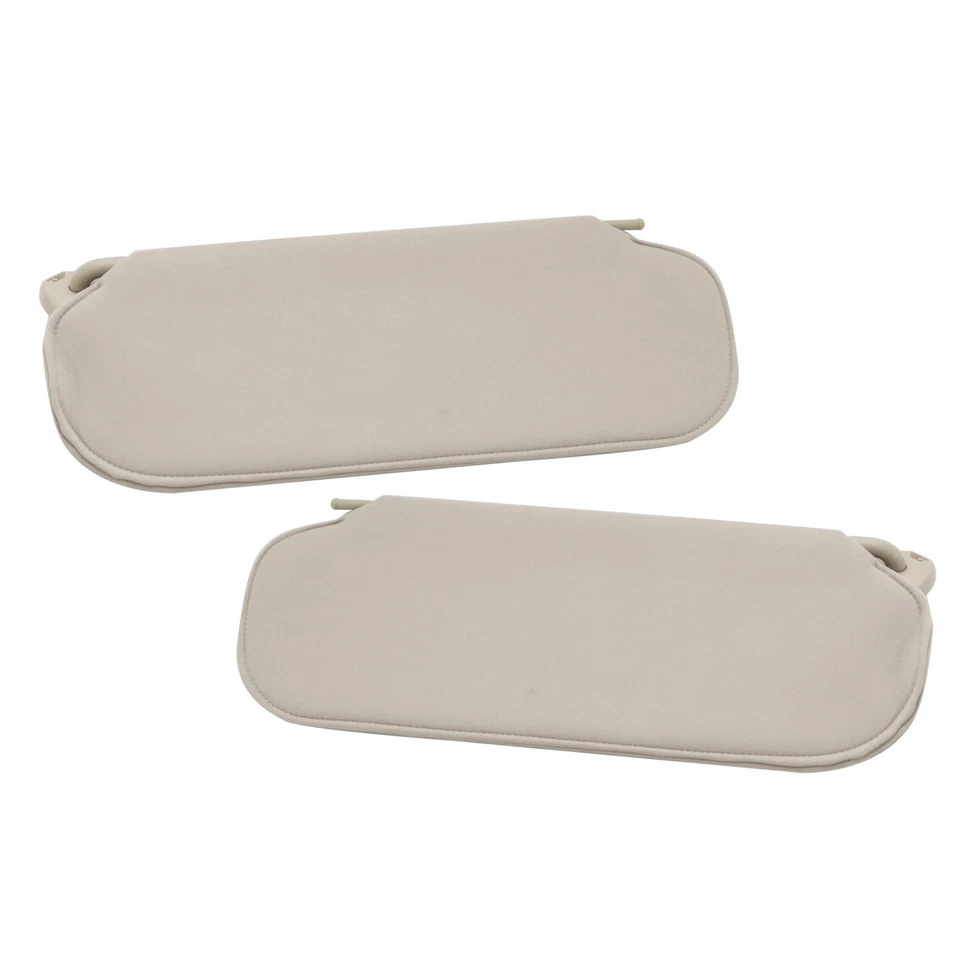 Pair Gray Left Right Sun Visor w/o Light For Chevy Express GMC Savana 1500 2500 Foto 4 de 4