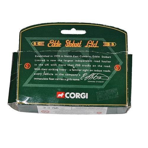 1997 And 1999 Corgi Eddie Stobart Die Cast Express Delivery And Haulage Vehicles - Picture 7 of 10