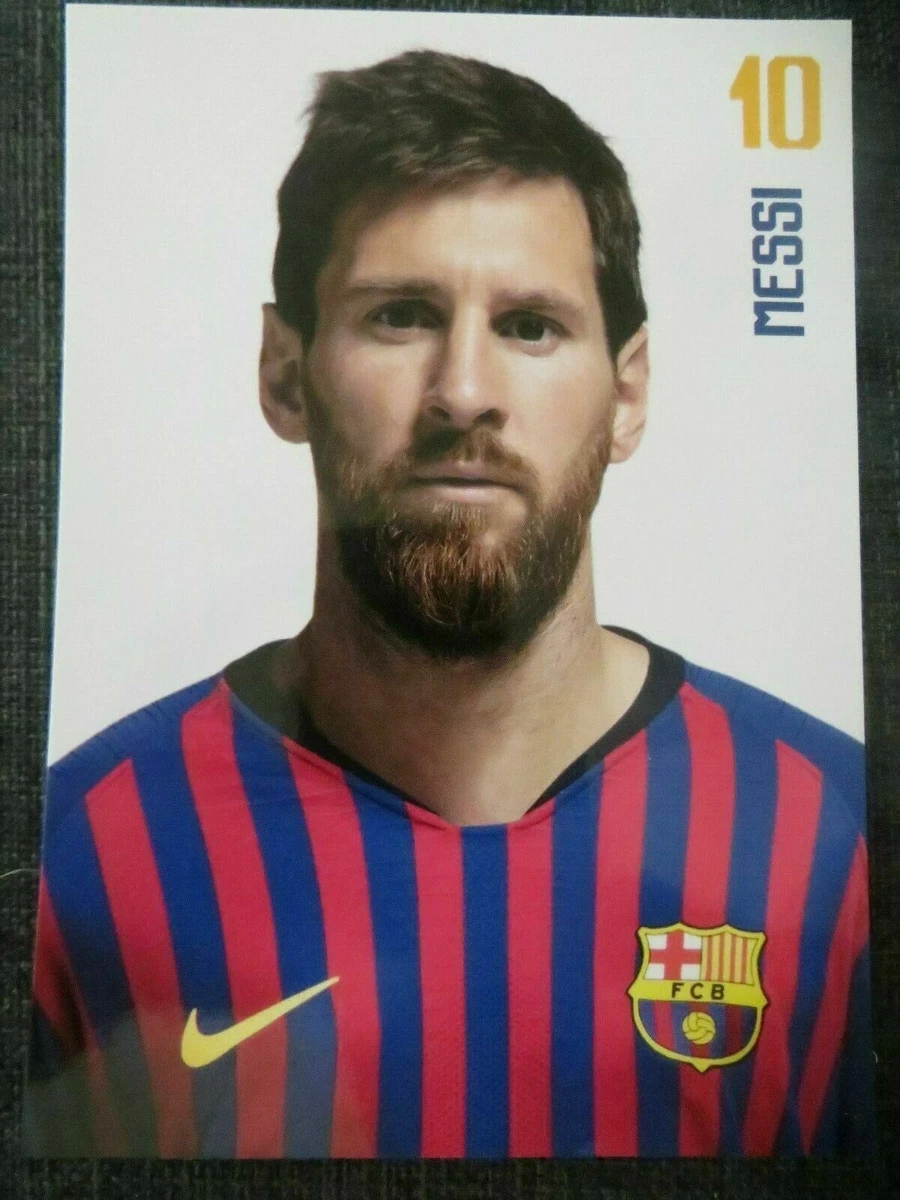 OFFIZIELLE AUTOGRAMMKARTE AK *LIONEL MESSI* FC Barcelona 20/21 2020