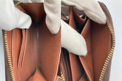 Louis Vuitton LV Zippy Wallet M60067 Zippy Coin Purse Browns