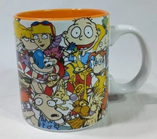 2019 Viacom International Nickelodeon Characters Coffee Mug 20 Ounce
