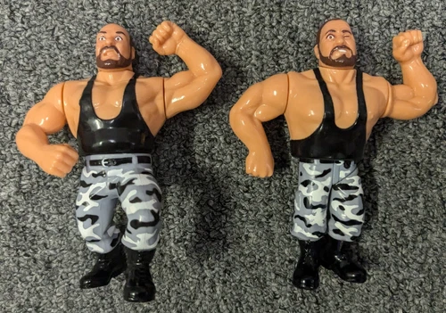 WWF Hasbro The Bushwhackers Action Figures  Series 2  1991 WWE  Luke Butch 90s