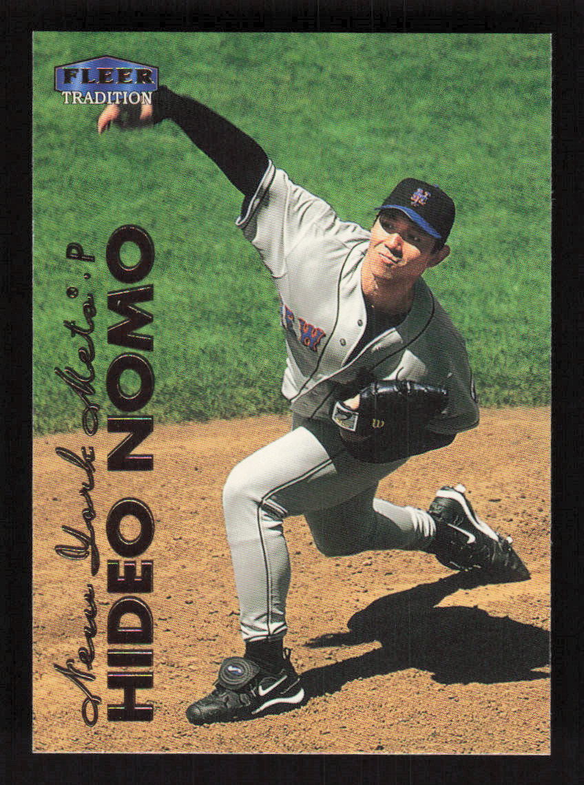 ★ Nomo mania★ 1999 Fleer Tradition #168 Hideo Nomo New York Mets | eBay