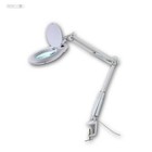Lupenlampe / Lupenleuchte mit 80 LED 960lm, Lupe 5 Dioptrien mit Licht, Leuchte