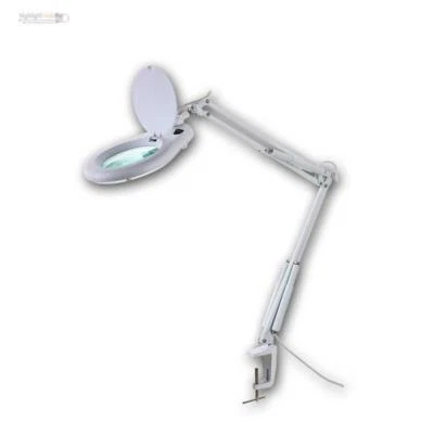Lupenlampe / Lupenleuchte mit 80 LED 960lm, Lupe 5 Dioptrien mit Licht, Leuchte - Bild 1 von 3