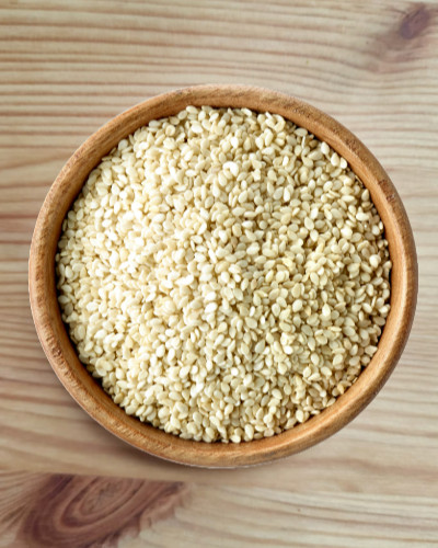 500 g Sesam Sesamsaat Sesamsamen weiß geschält - 1A Qualität