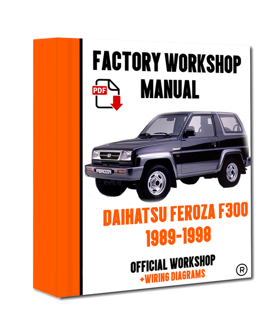 Daihatsu feroza manual