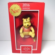 Lenox Disney 2016 Winnie the Pooh Sledding Fun with Pooh Christmas Ornament